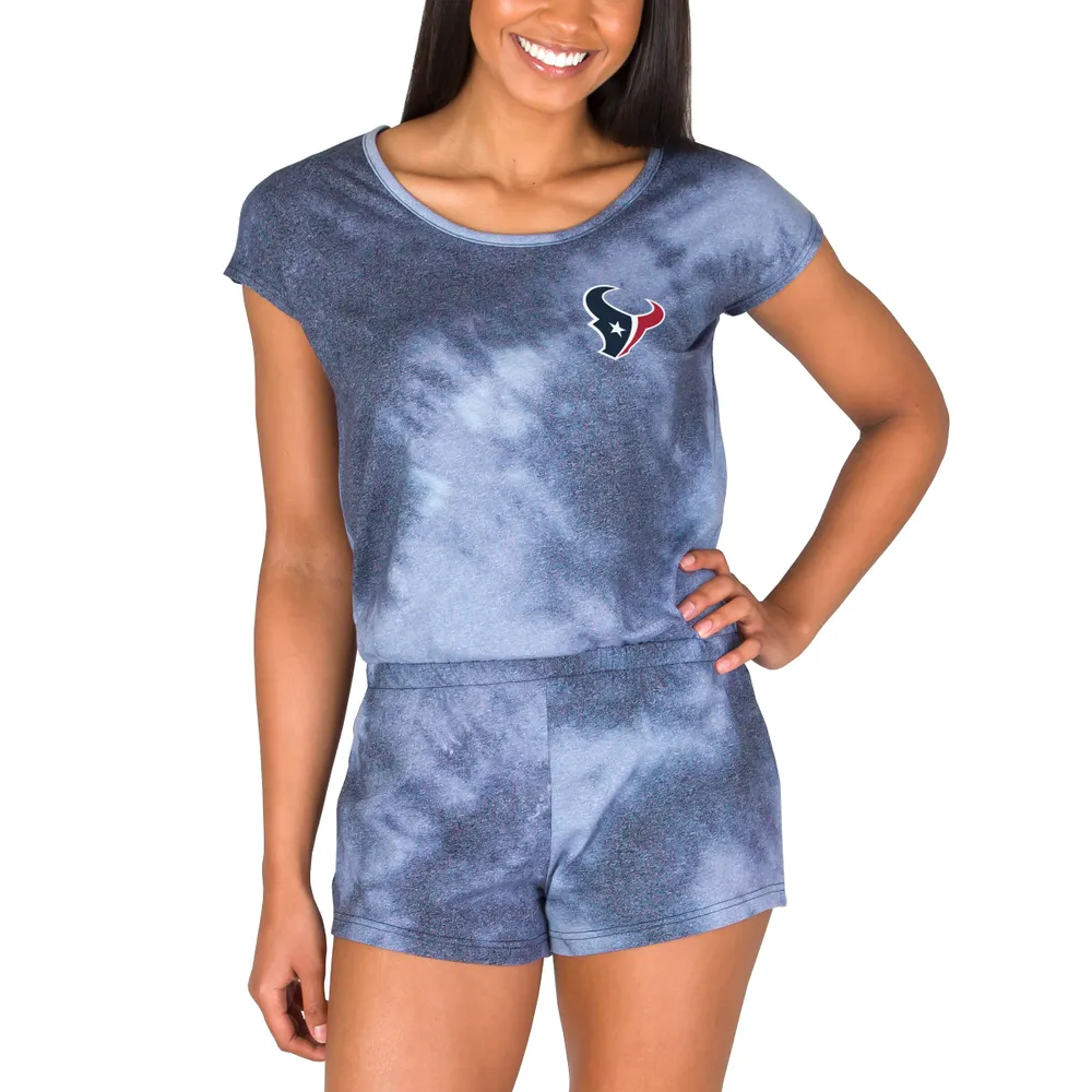 Women's Concepts Sport Gray Houston Astros Venture Sweater Romper Size: Large