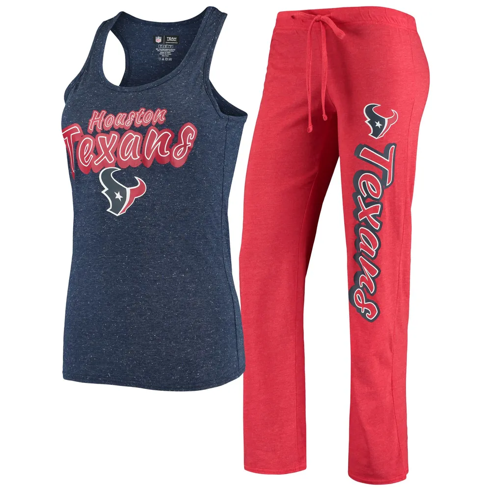 Women's Concepts Sport Red/Black Atlanta Falcons Muscle Tank Top & Pants Sleep Set Size: Medium