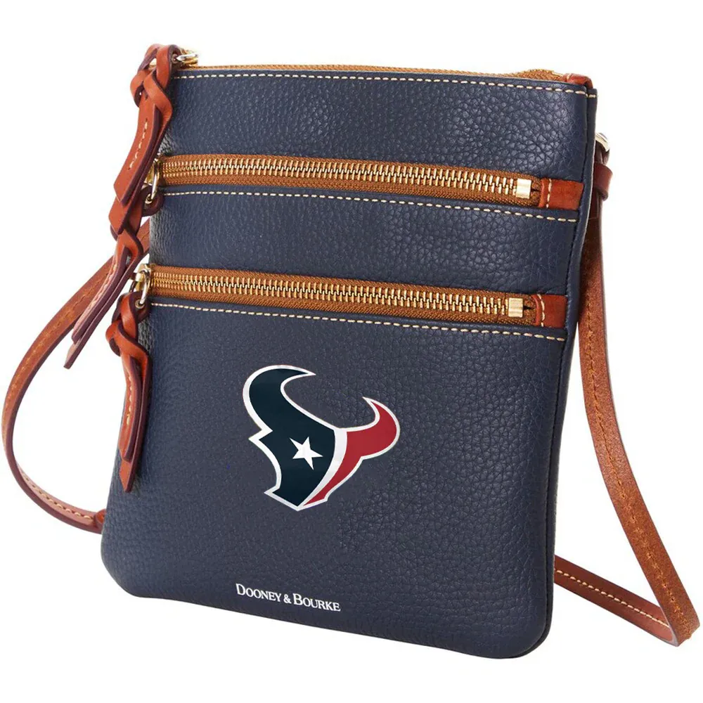 Dooney & Bourke NFL Houston Texans Small Zip Crossbody Shoulder Bag
