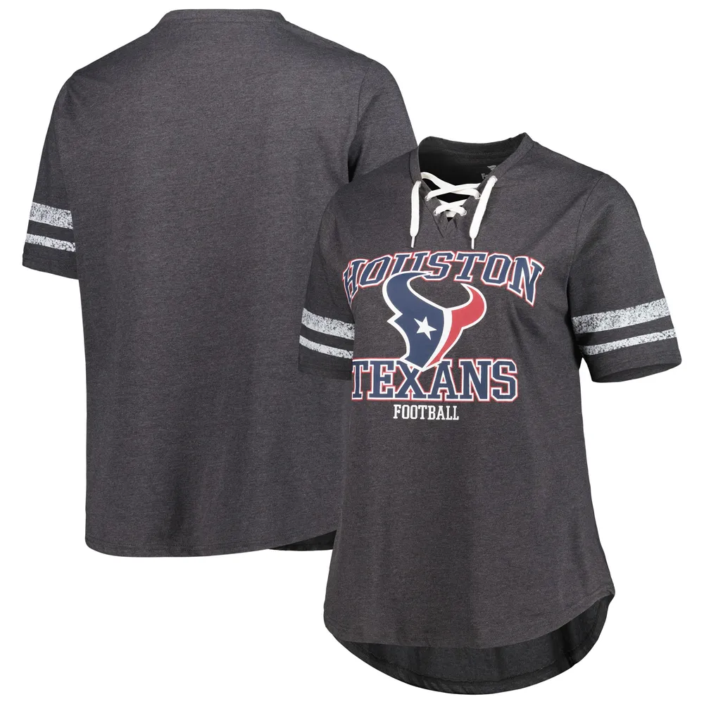 Men's Fanatics Branded White Houston Texans Long Sleeve T-Shirt