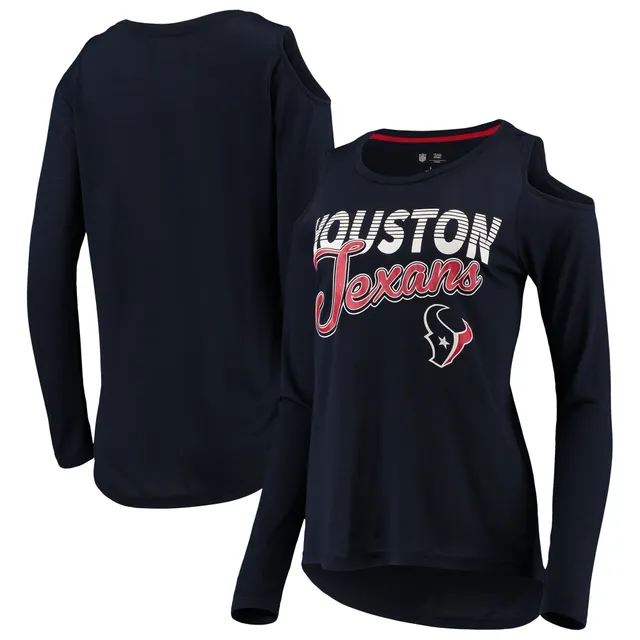 Women's Houston Astros G-III 4Her by Carl Banks Orange Team Logo Game On  V-Neck T-Shirt