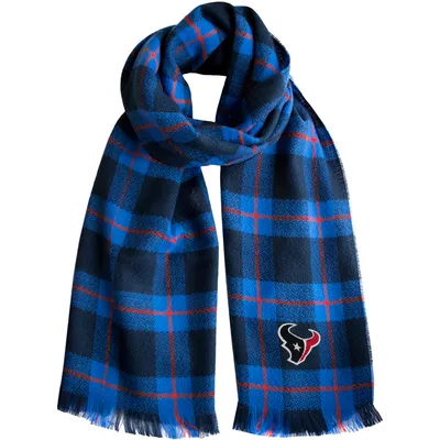 Houston Texans Little Earth Women's Plaid Blanket Scarf