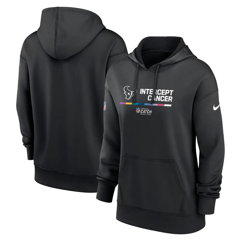 Lids Houston Texans Nike Women's 2022 NFL Crucial Catch Therma Performance  Pullover Hoodie - Black