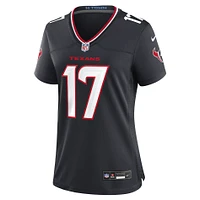 Women's Nike Braxton Berrios  Navy Houston Texans Team Game Jersey