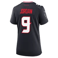 Women's Nike Brevin Jordan  Navy Houston Texans Team Game Jersey