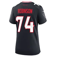 Women's Nike Cam Robinson  Navy Houston Texans Team Game Jersey