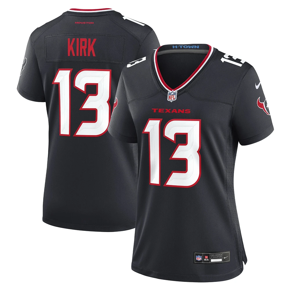 Women's Nike Christian Kirk  Navy Houston Texans Team Game Jersey