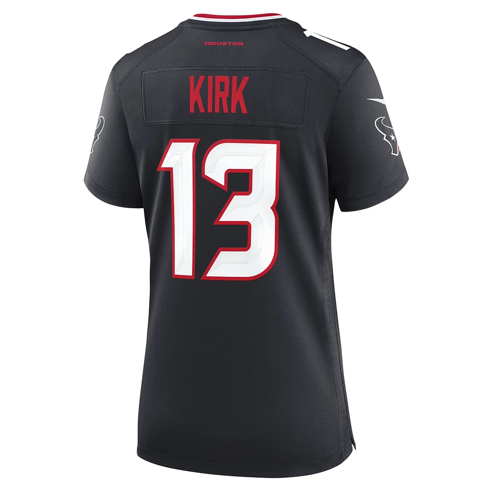 Women's Nike Christian Kirk  Navy Houston Texans Team Game Jersey