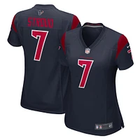 Maillot de match alternatif des Houston Texans Nike C.J. Stroud pour femme, bleu marine