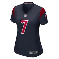 Maillot de match alternatif des Houston Texans Nike C.J. Stroud pour femme, bleu marine