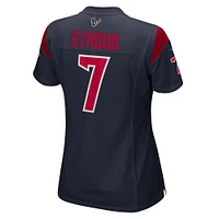 Maillot de match alternatif des Houston Texans Nike C.J. Stroud pour femme, bleu marine