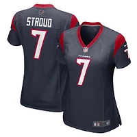 Maillot de joueur Nike C.J. Stroud des Houston Texans pour femme, bleu marine