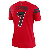 Women's Nike C.J. Stroud  Red Houston Texans Alternate Legend Player Performance Top