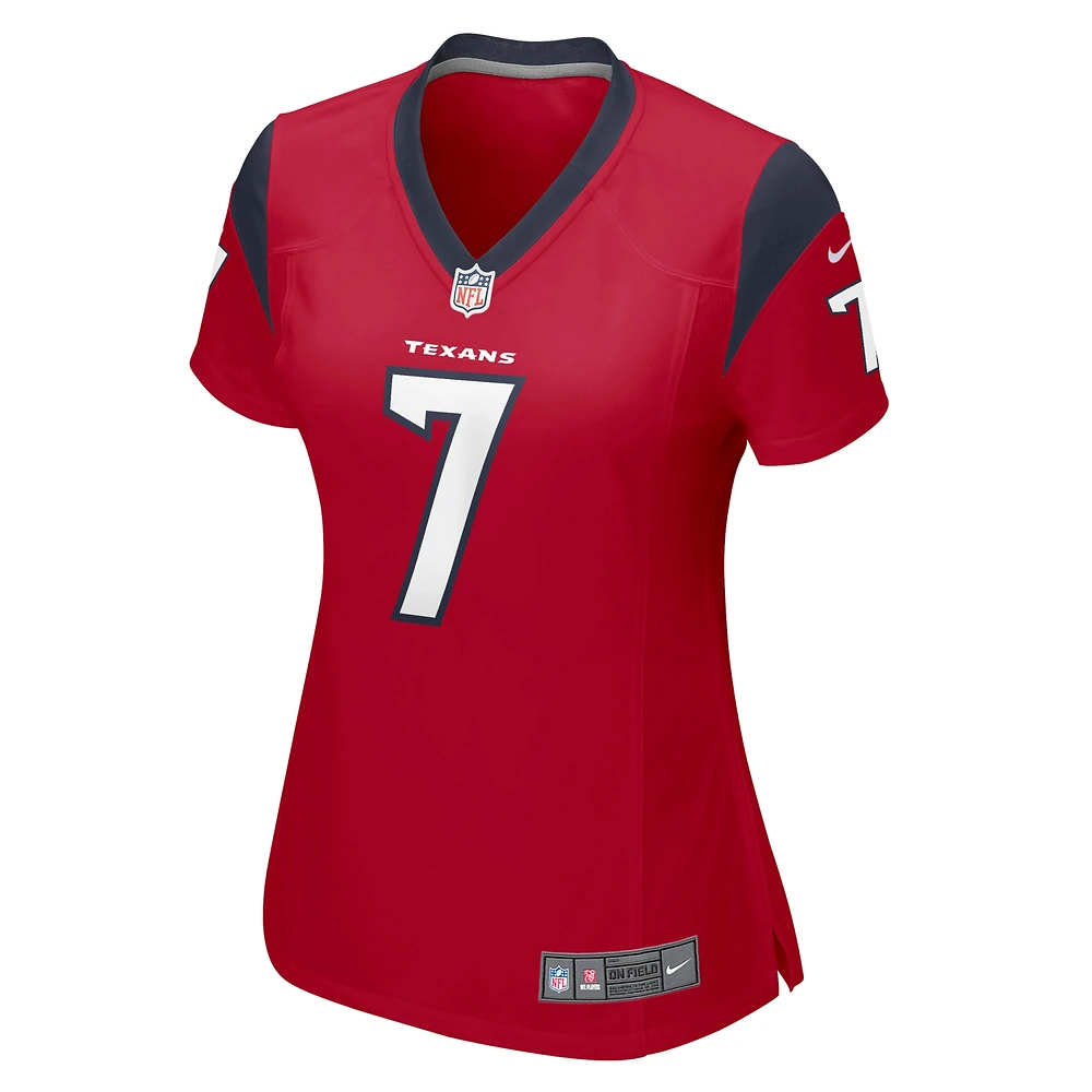 Women's Nike C.J. Stroud Red Houston Texans Game Jersey