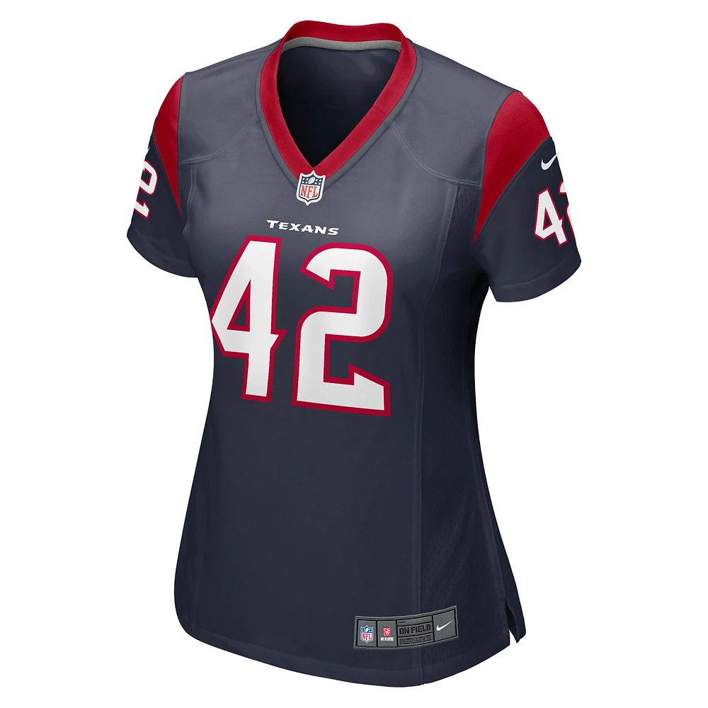 Maillot Houston Texans Nike Cory Littleton pour femme - Bleu marine