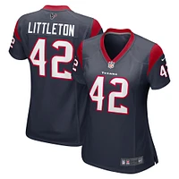 Maillot Houston Texans Nike Cory Littleton pour femme - Bleu marine