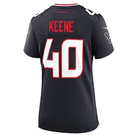 Women's Nike Dalton Keene  Navy Houston Texans Team Game Jersey