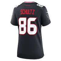 Women's Nike Dalton Schultz  Navy Houston Texans Team Game Jersey