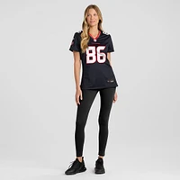 Women's Nike Dalton Schultz  Navy Houston Texans Team Game Jersey