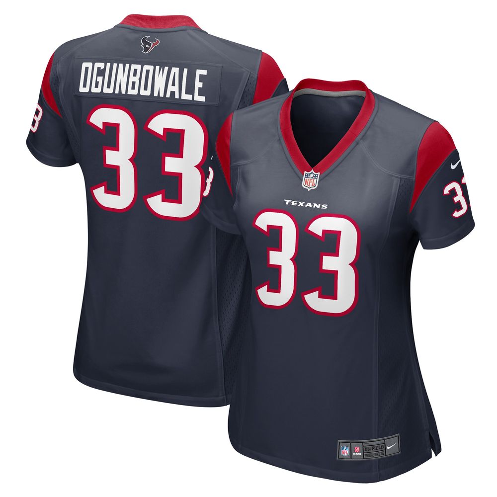 Women's Nike Dare Ogunbowale Navy Houston Texans Game Player Jersey