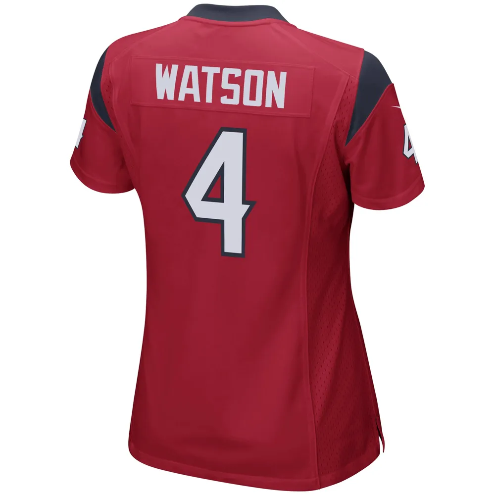 Women's Nike Deshaun Watson Red Houston Texans Team Color Game Jersey