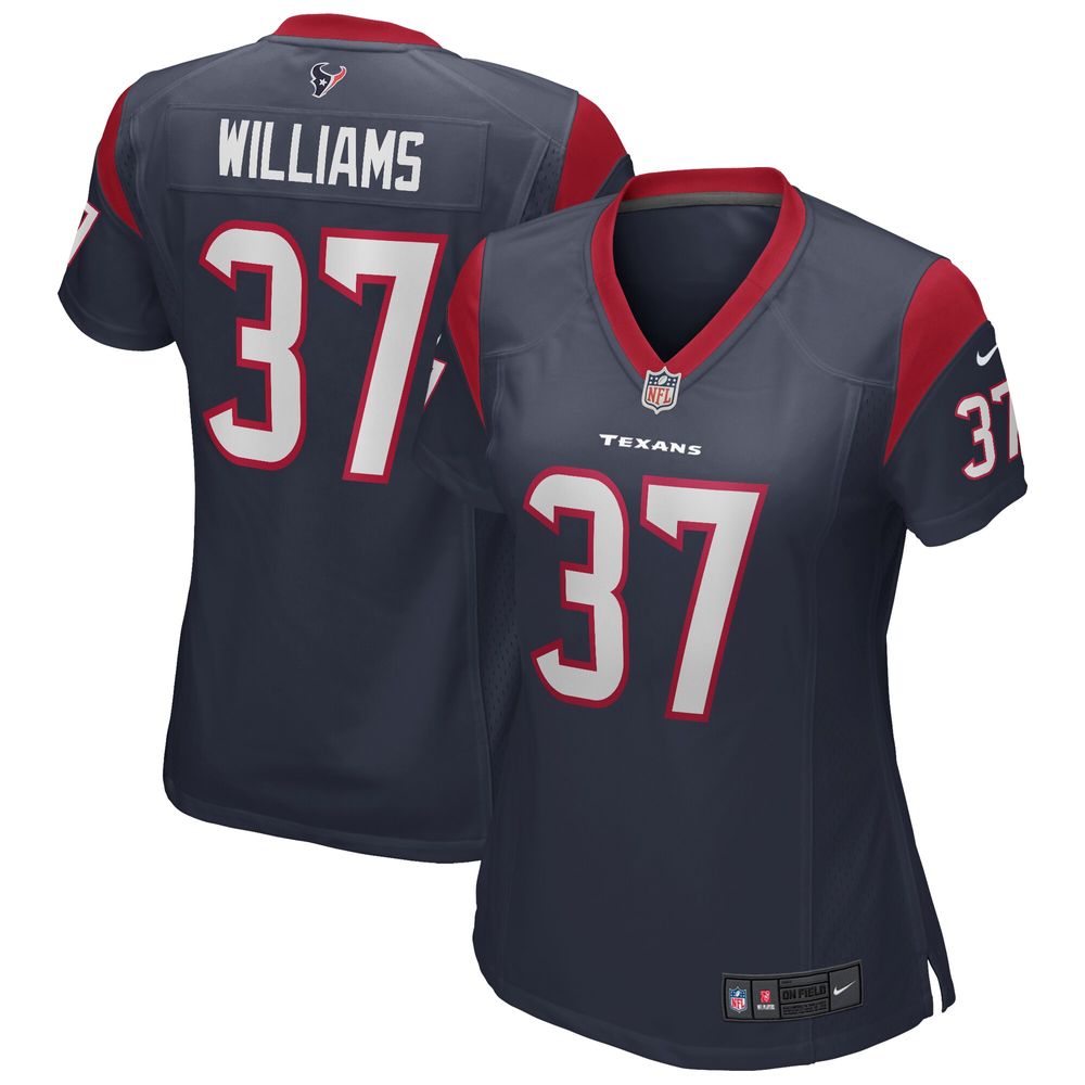 Women's Nike Domanick Williams Navy Houston Texans Game Retired Player Jersey