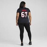 Women's Nike Ed Ingram  Navy Houston Texans Team Game Jersey