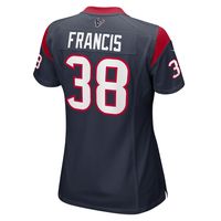 Women's Nike Jacobi Francis Navy Houston Texans Game Player Jersey