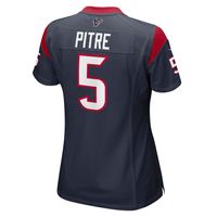 Women's Nike Jalen Pitre Navy Houston Texans Game Player Jersey