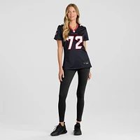 Maillot de match Nike Jaylon Thomas bleu marine pour femme des Houston Texans