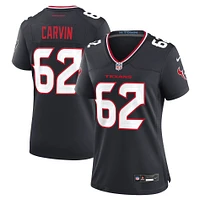 Women's Nike Jerome Carvin  Navy Houston Texans Team Game Jersey