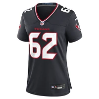 Women's Nike Jerome Carvin  Navy Houston Texans Team Game Jersey