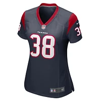 Women's Nike J.J. Taylor  Navy Houston Texans Team Game Jersey