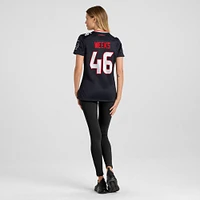 Women's Nike Jon Weeks  Navy Houston Texans Team Game Jersey