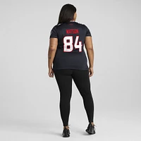 Women's Nike Justin Watson  Navy Houston Texans Team Game Jersey