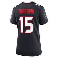 Maillot de match Nike Ka'imi Fairbairn bleu marine pour femme des Houston Texans