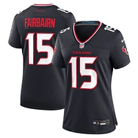 Maillot de match Nike Ka'imi Fairbairn bleu marine pour femme des Houston Texans