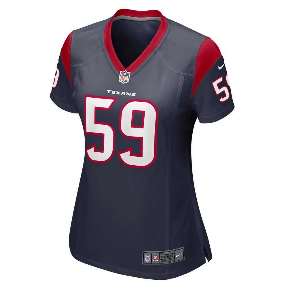 Women's Nike Kenyon Green Navy Houston Texans Game Player Jersey