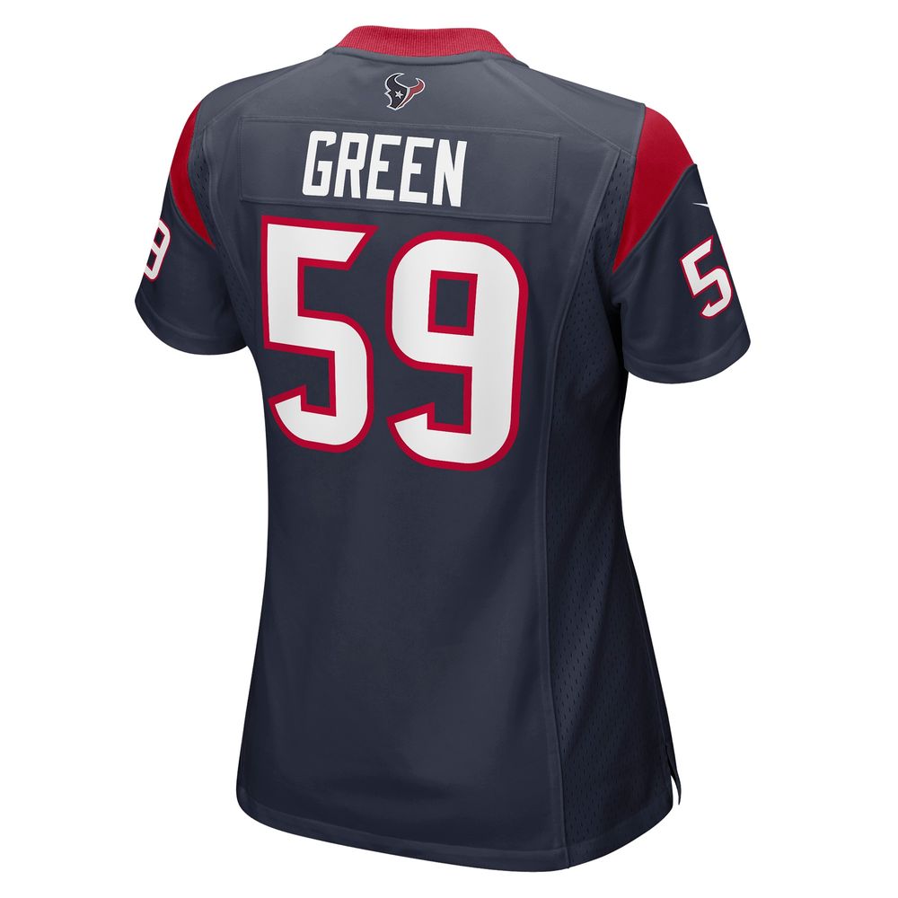 Women's Nike Kenyon Green Navy Houston Texans Game Player Jersey