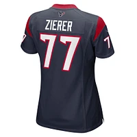 Women's Nike Kilian Zierer Navy Houston Texans Team Game Jersey