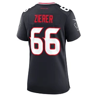 Women's Nike Kilian Zierer  Navy Houston Texans Team Game Jersey