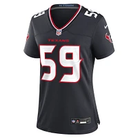 Women's Nike Kingsley Jonathan  Navy Houston Texans Team Game Jersey