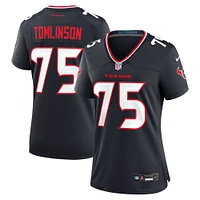 Women's Nike Laken Tomlinson  Navy Houston Texans Team Game Jersey