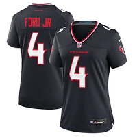 Women's Nike Mike Ford  Navy Houston Texans Team Game Jersey