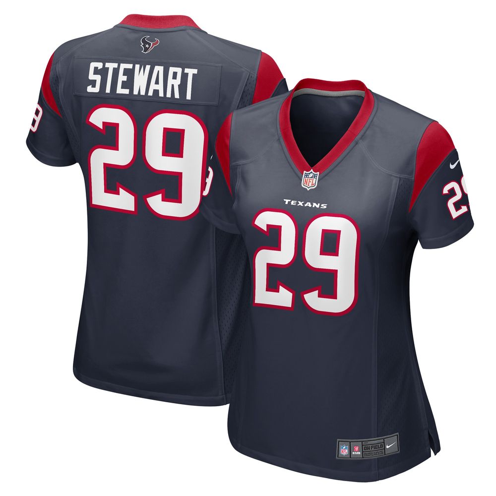 Women's Nike M.J. Stewart Navy Houston Texans Game Player Jersey