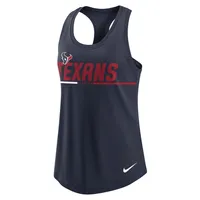 NUT TEXAN NAVY 22 NOM DE L'ÉQUIPE FEMME VILLE RACERBACK TANK TANLAD