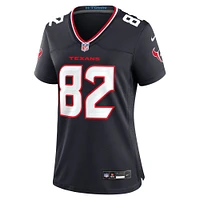 Maillot de match l'équipe Nike des Houston Texans Steven Sims pour femme, bleu marine