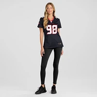 Women's Nike Tim Settle Jr.  Navy Houston Texans Team Game Jersey