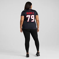 Maillot de match Nike Tremayne Anchrum Jr. bleu marine pour femme des Houston Texans