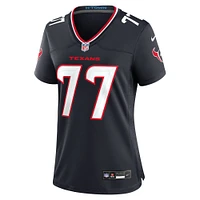 Maillot Nike Trenton Brown Navy pour femme des Houston Texans